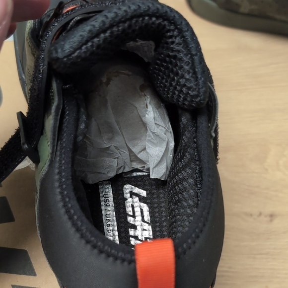 NWT Leatt 4.0 Clip Pro Mountain Bike Shoe. Camo And Orange. Size 9 - Picture 14 of 14